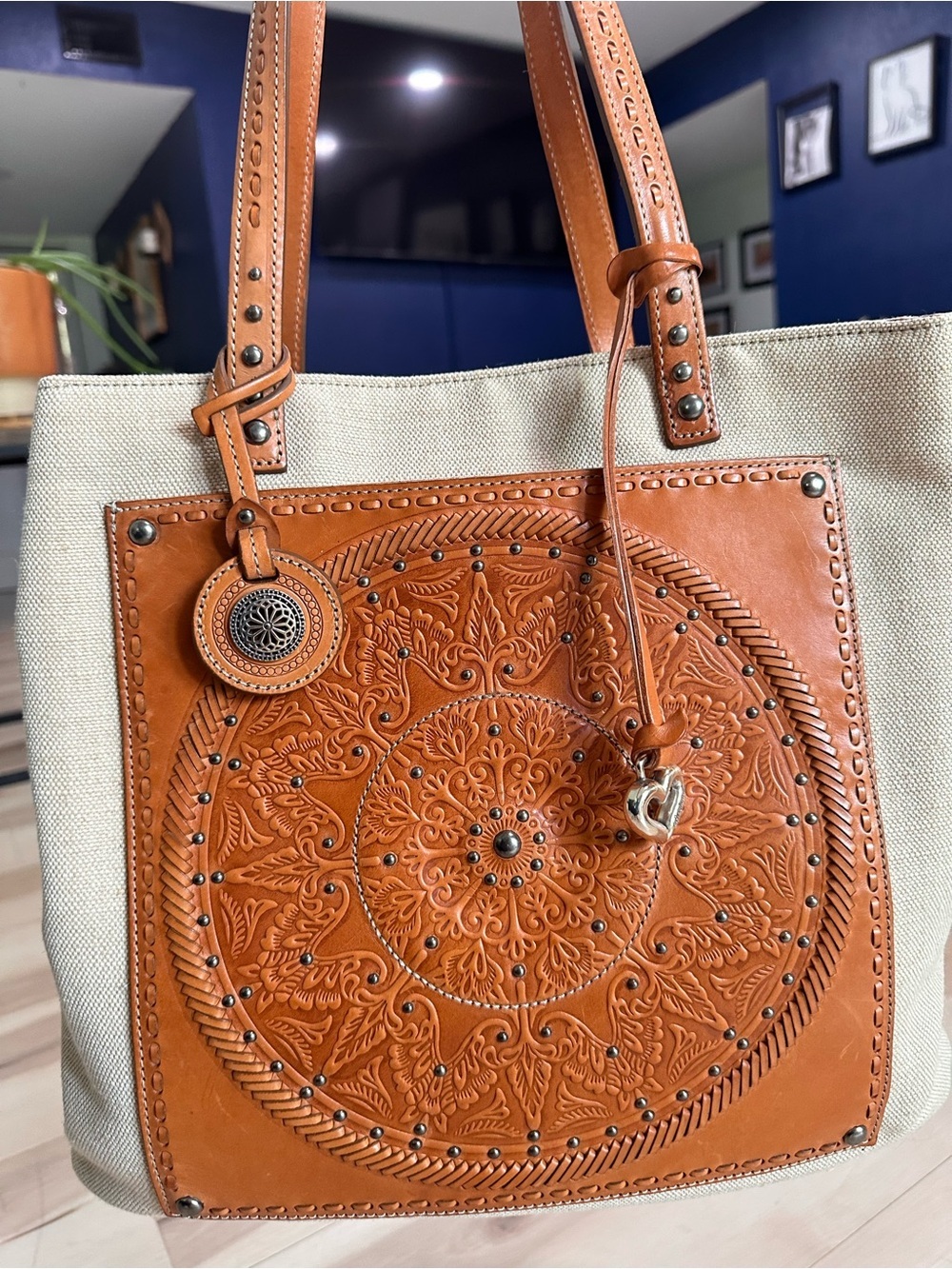 Brighton Nova Giovana Convertible Tote Brighton Ferrara Collection Leather - Picture 12 of 17